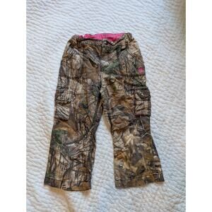 Carhartt Realtree Girls Camo Pants Size 6